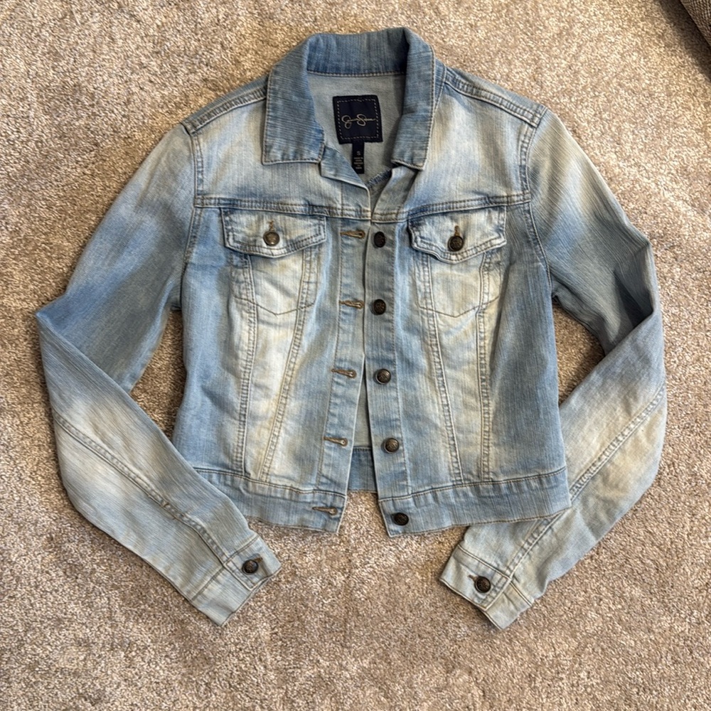Cropped Jean Jacket
